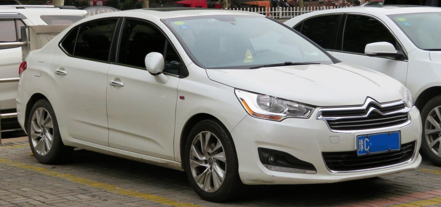 Citroen C4 L Sedan (Phase I, 2012)