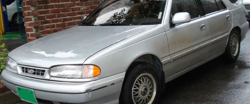 Hyundai Sonata II (Y2, facelift 1991)