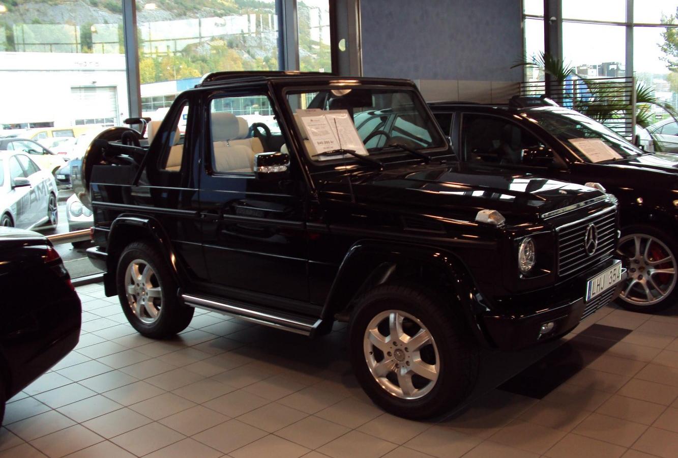 Mercedes-Benz G-Serisi cabriolet (W463, facelift 2007)