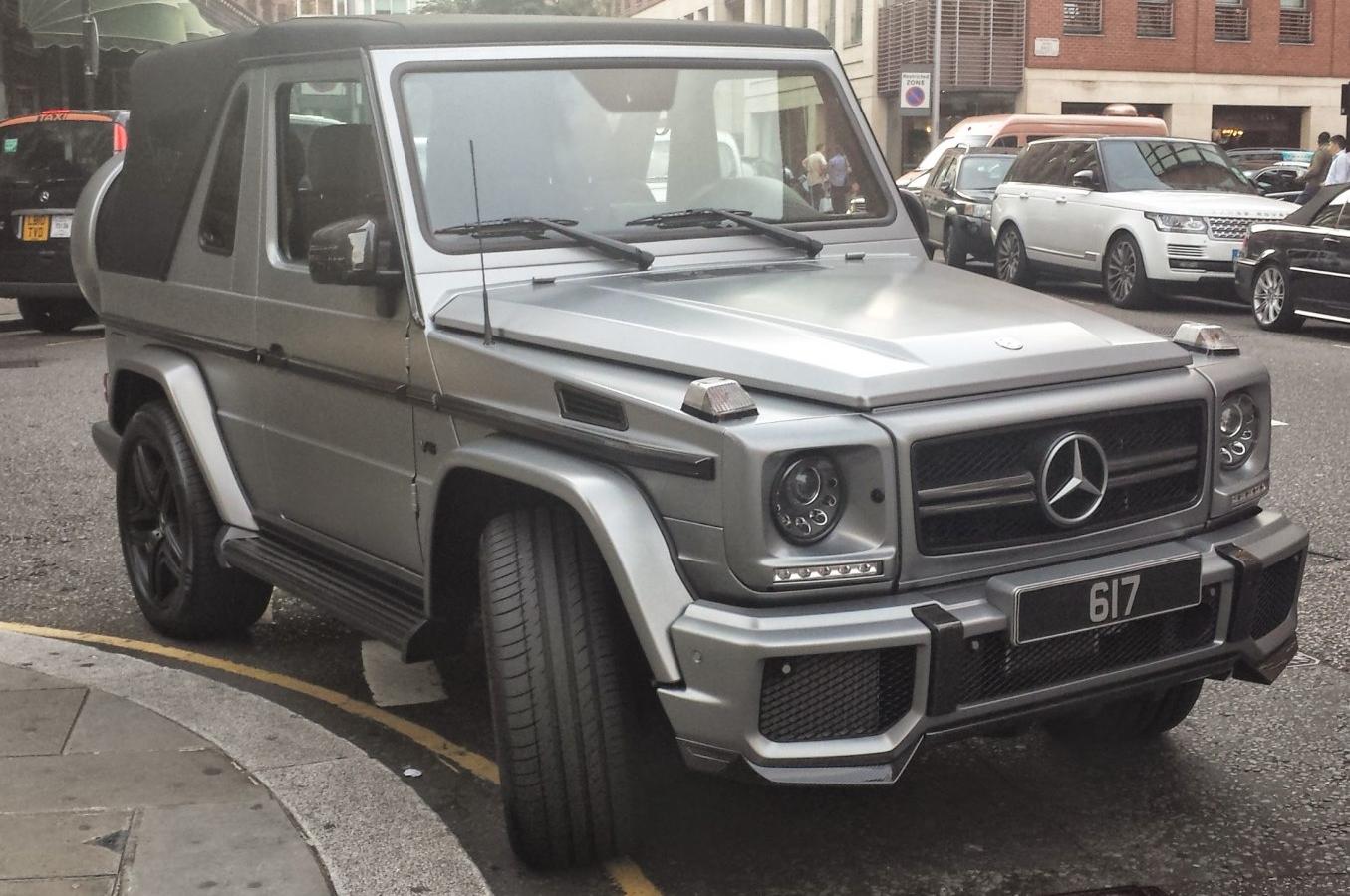 Mercedes-Benz G-Serisi cabriolet (W463, facelift 2012)
