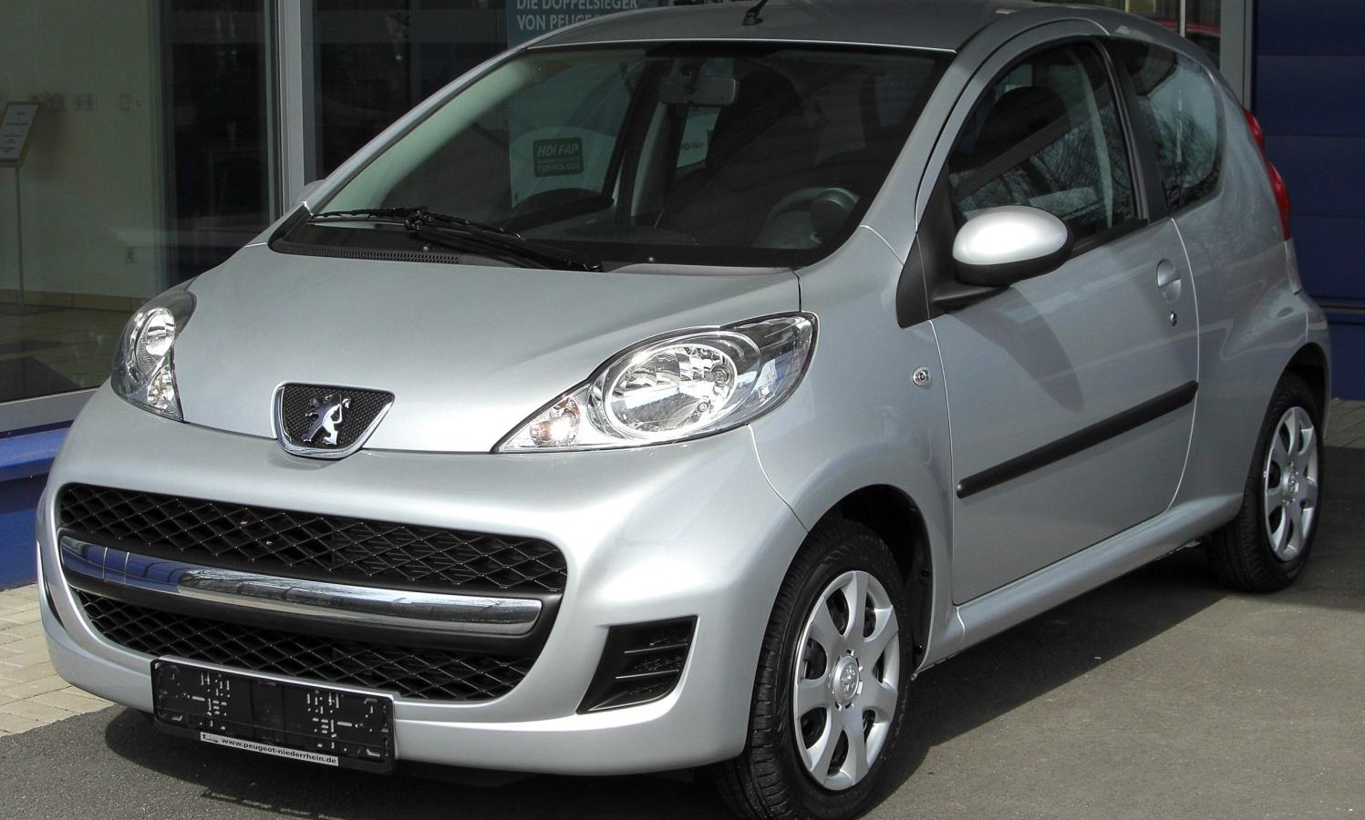 Peugeot 107 (Phase II, 2008) 3-door