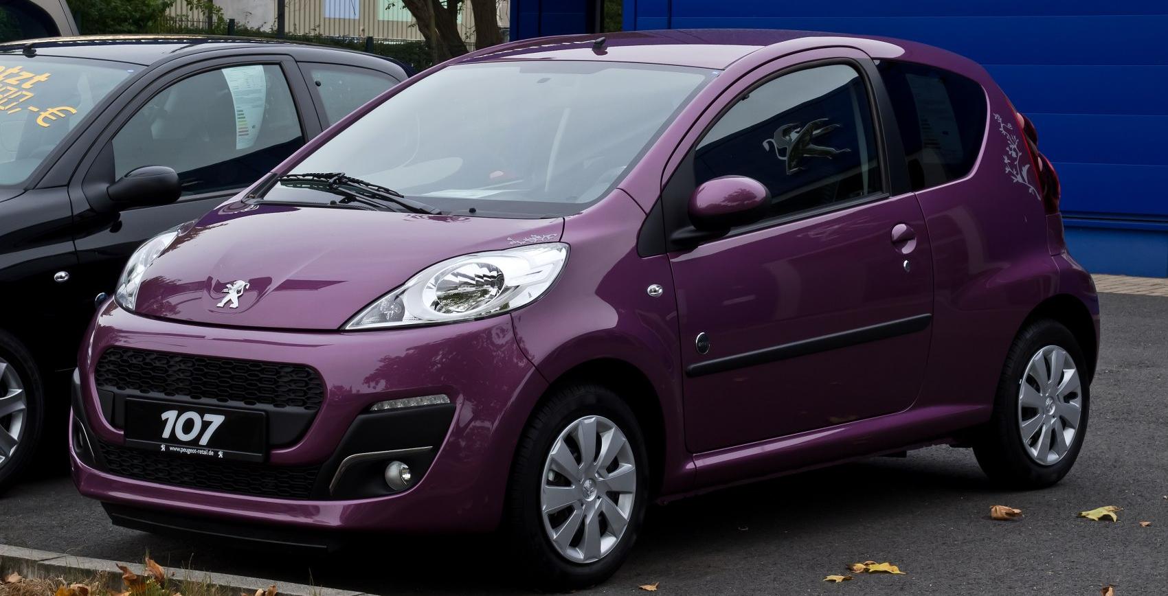 Peugeot 107 (Phase III, 2012) 3-door