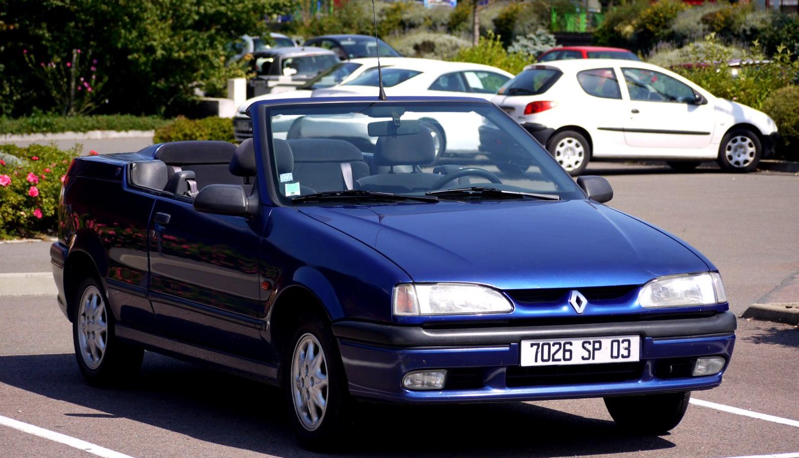 Renault 19 Cabriolet (D53) (facelift 1992)