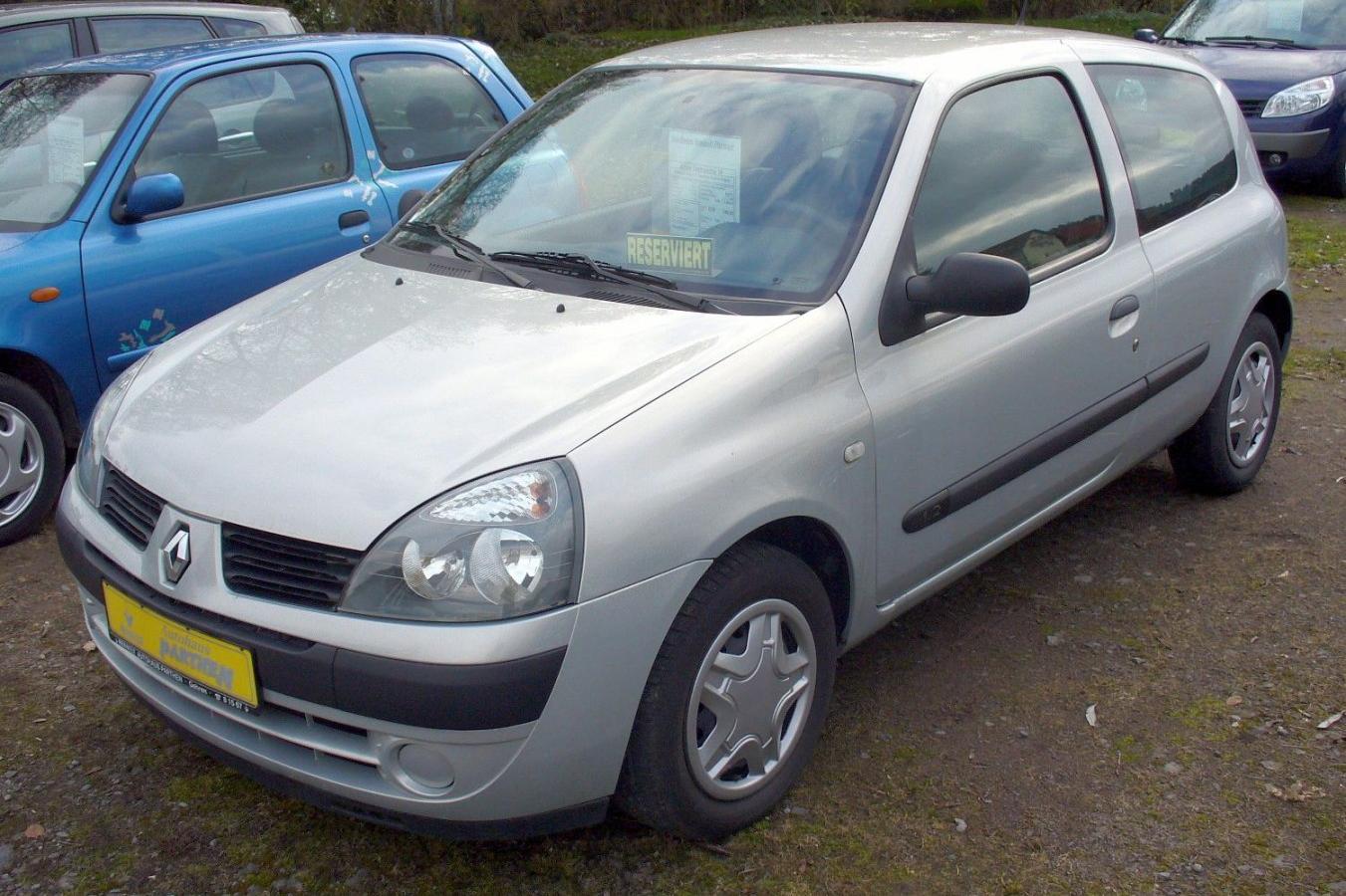 Renault Clio II (Phase II, 2001) 3-door