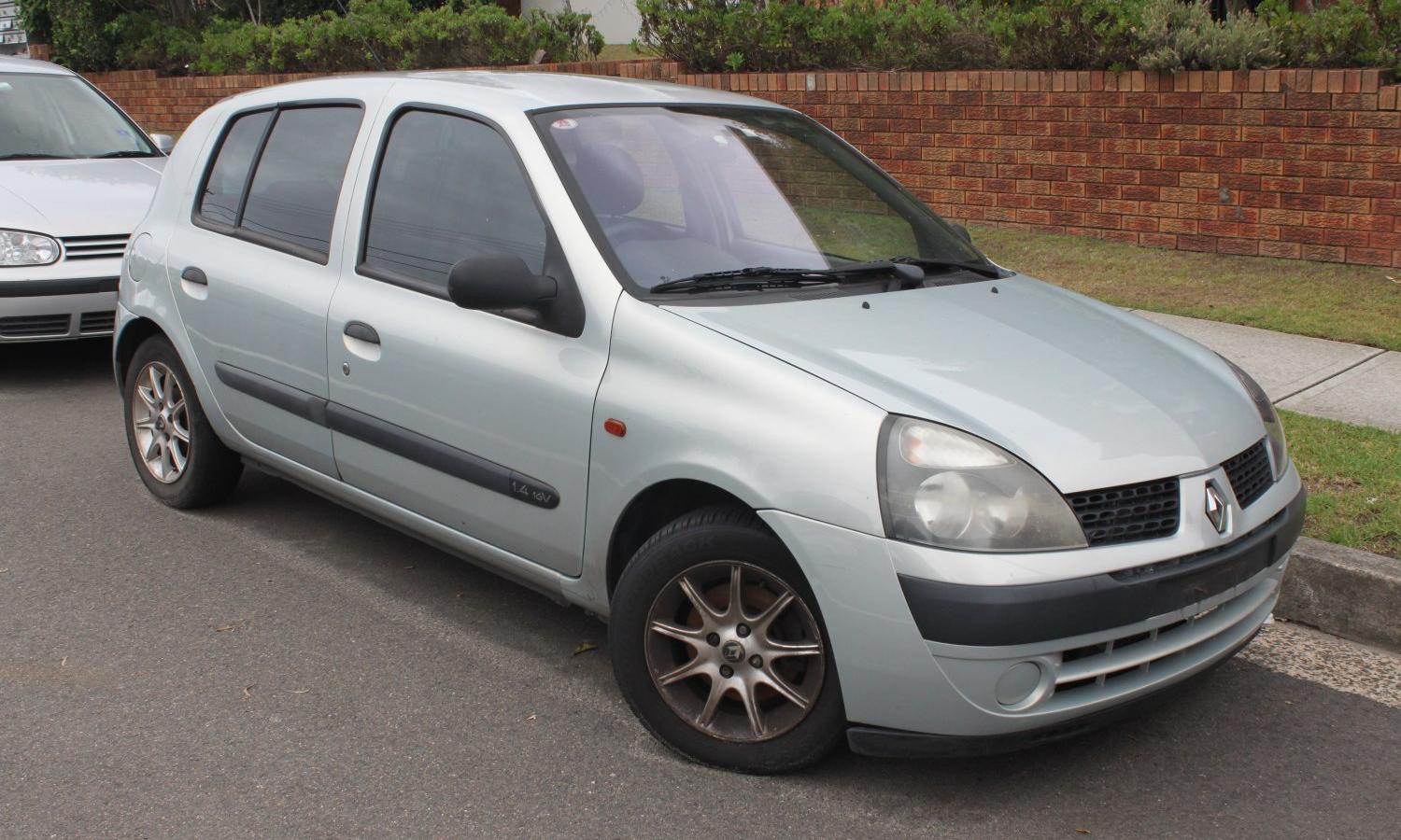 Renault Clio II (Phase II, 2001) 5-door