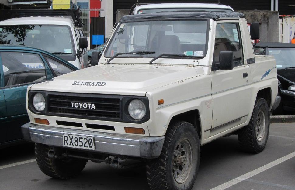 Toyota Blizzard Soft Top