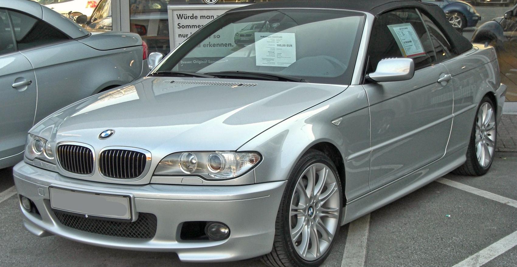 BMW 3 Serisi Cabrio (E46, facelift 2001)