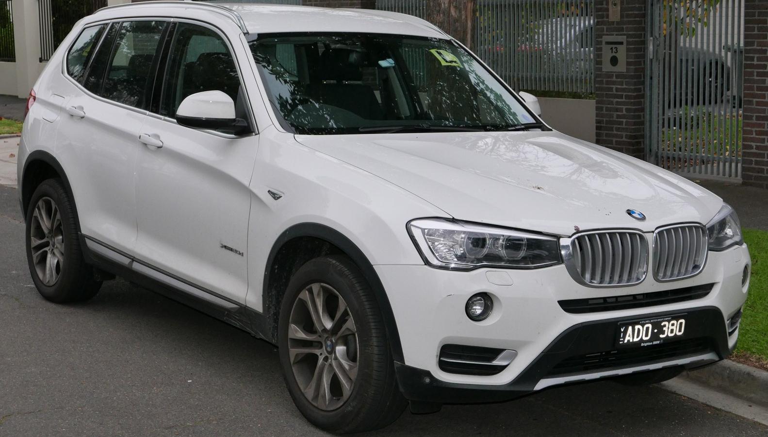 BMW X3 (F25 LCI, facelift 2014)