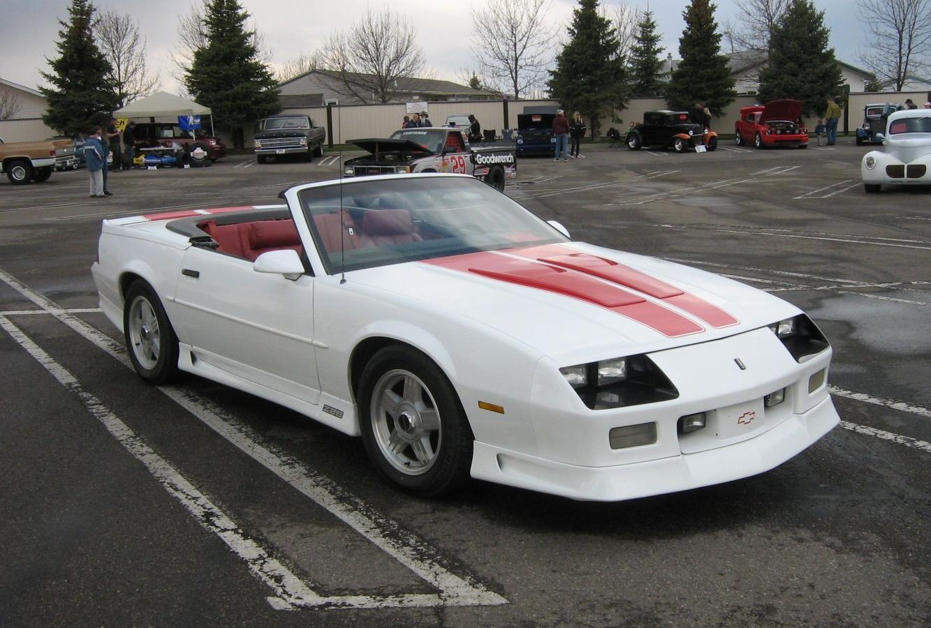 Chevrolet Camaro III (facelift 1991) Convertible