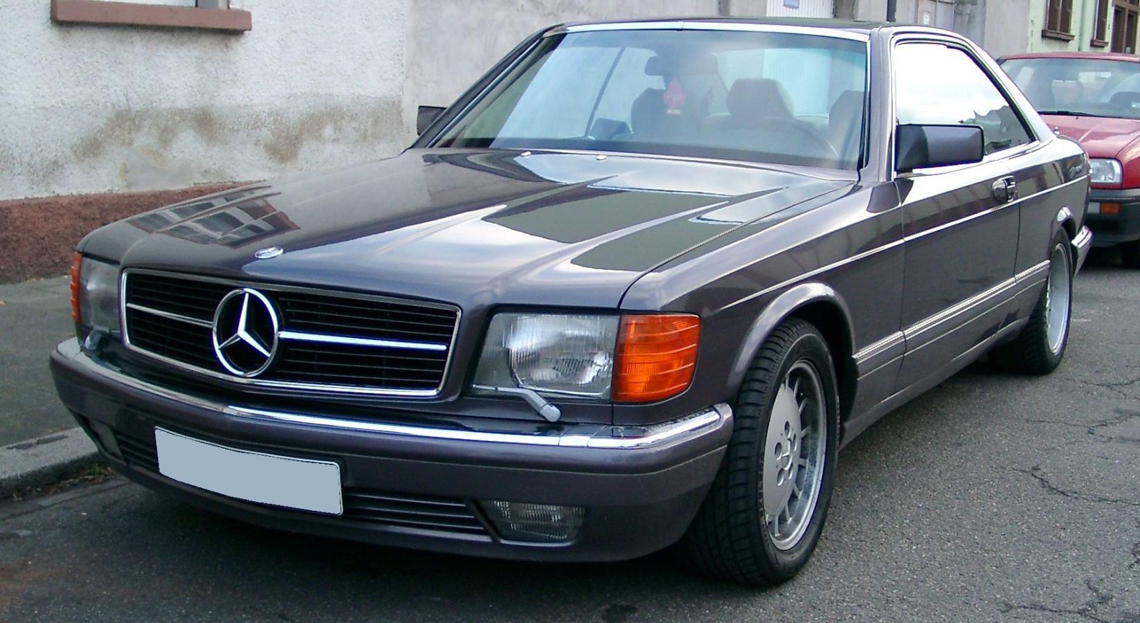 Mercedes-Benz S-Serisi Coupe (C126, facelift 1985)