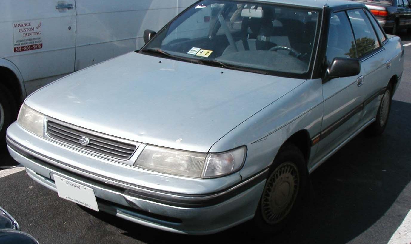 Subaru Legacy I (BC, facelift 1991)