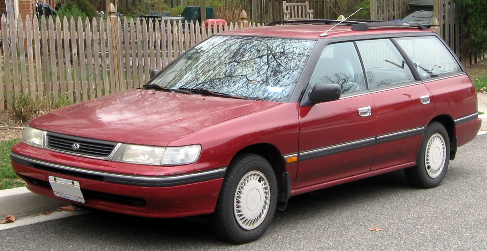 Subaru Legacy I Station Wagon (BJF, facelift 1991)